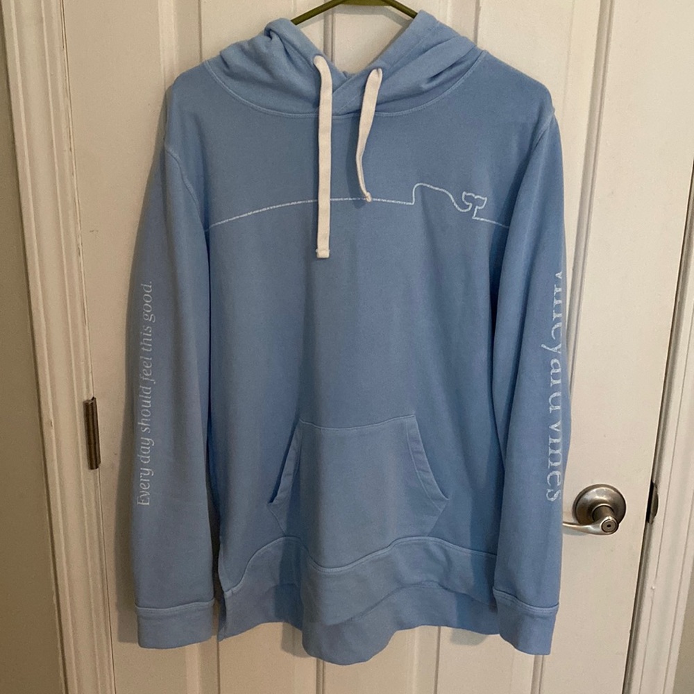 Vineyard Vine Light Blue Women’s Sweatshirt Sz Medium